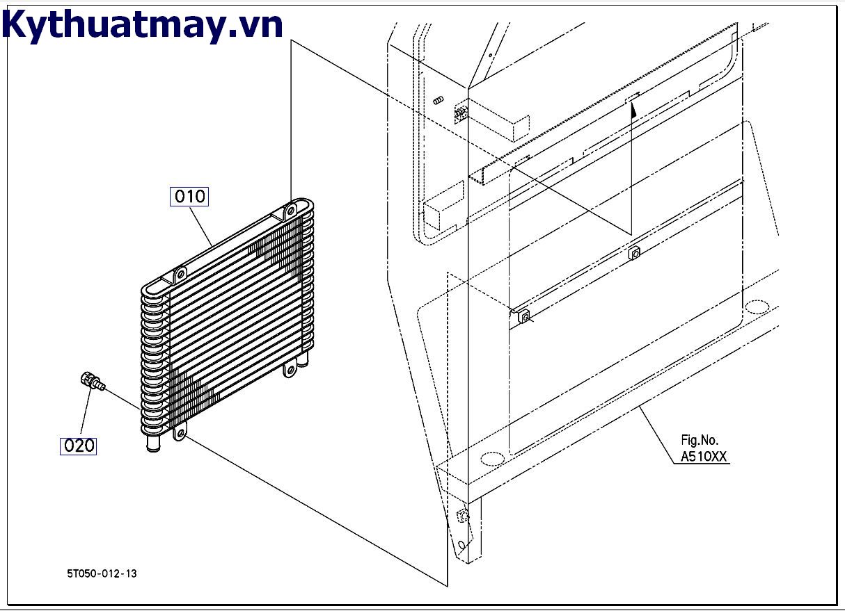 Bình giảm nhiệt dầu